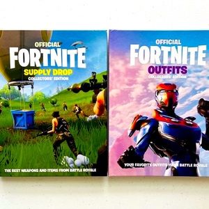 FORTNITE (2) NEW Hardcover Book Bundle